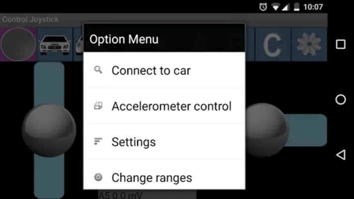 Control Joystick android App screenshot 3