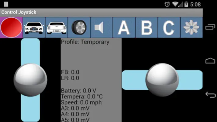 Control Joystick android App screenshot 4